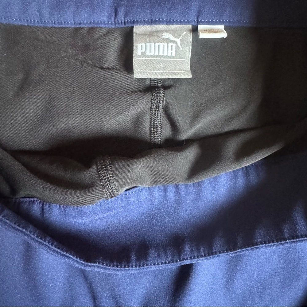 Puma Navy Blue‎ Side Pleated Skort - Picture 8 of 10